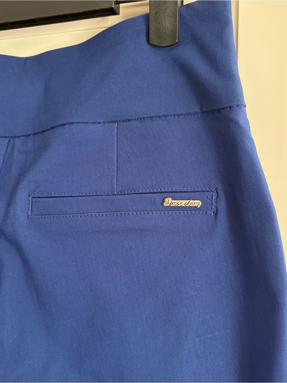 Simon Chang Royal Blue Dress Pants for Women